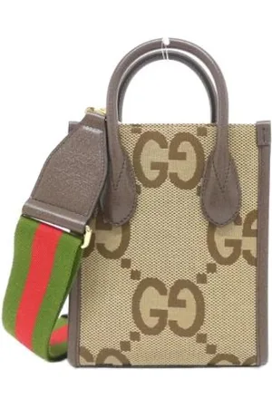 Gucci Pre-owned Handbags, female, , Size: ONE SIZE Pre-owned Canvas gucci-bags