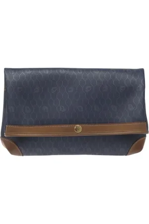 Dior Pre-owned Clutches, female, , Size: ONE SIZE Pre-owned Canvas clutches
