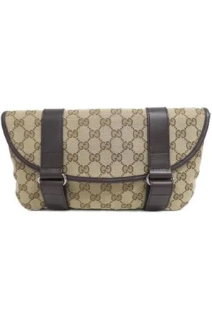 Gucci Pre-owned Belt Bags, female, , Size: ONE SIZE Pre-owned Canvas gucci-bags