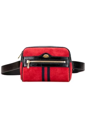 Gucci Pre-owned Belt Bags, female, , Size: ONE SIZE Pre-owned Suede gucci-bags