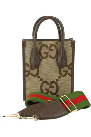 Gucci Pre-owned Handbags, female, , Size: ONE SIZE Pre-owned Canvas gucci-bags