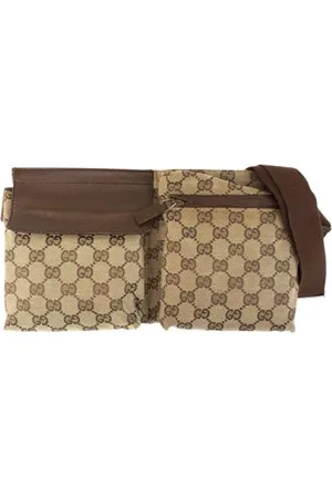 Gucci Pre-owned Belt Bags, female, , Size: ONE SIZE Pre-owned Canvas gucci-bags