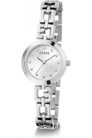 Guess Watches, female, , Size: ONE SIZE Womens Bracelet Watch Lady G silver 26 mm Gw0549L1
