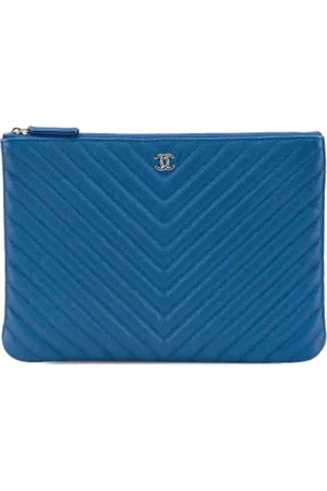CHANEL Pre-owned Clutches, female, , Size: ONE SIZE Pre-owned Leather clutches