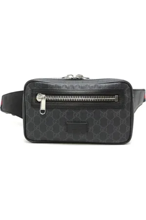 Gucci Pre-owned Belt Bags, male, , Size: ONE SIZE Pre-owned Canvas gucci-bags