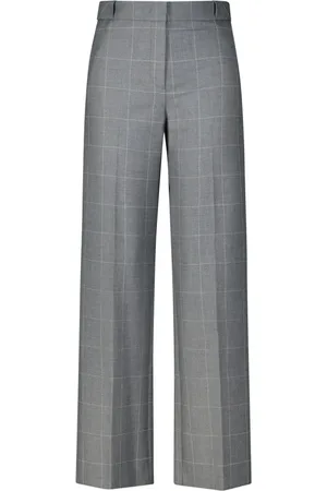 Riani Wide Trousers, female, , Size: 2XL Checkered Wide Leg Pants