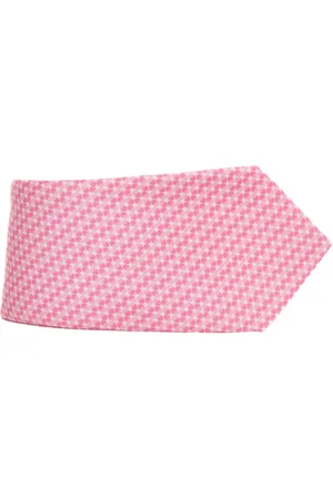 Kiton Ties, male, , Size: ONE SIZE Fantasy Silk Tie with 7 Folds