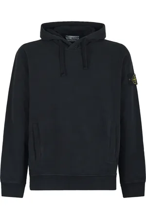 Stone Island Hoodies, male, , Size: S Stylish Sweaters Collection
