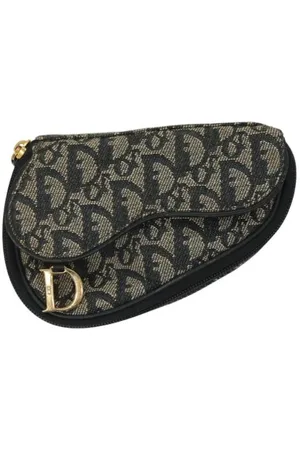 Dior Pre-owned Clutches, female, , Size: ONE SIZE Pre-owned Canvas clutches