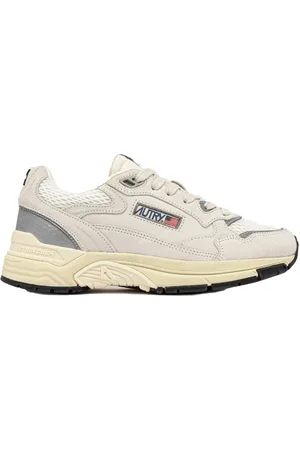 Autry Sneakers, female, , Size: 10 US Hyperway Low Sneakers Sand/Silver