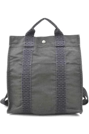 Hermès Pre-owned Backpacks, female, , Size: ONE SIZE Pre-owned Canvas backpacks