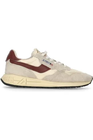 Autry Sneakers, male, , Size: 8 US Leather Sneakers with Contrasting Details