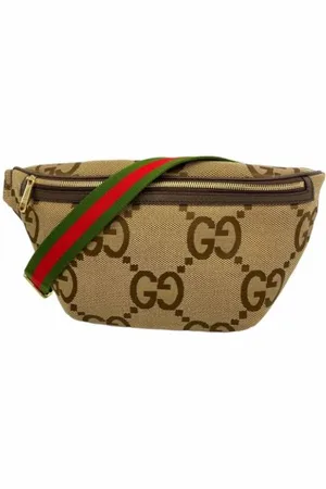 Gucci Pre-owned Belt Bags, female, , Size: ONE SIZE Pre-owned Canvas gucci-bags