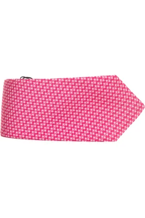 Kiton Ties, male, , Size: ONE SIZE Fantasy Silk Tie with 7 Folds