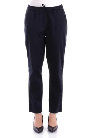 Max Mara Slim-fit Trousers, female, , Size: S Trousers with Side Pockets