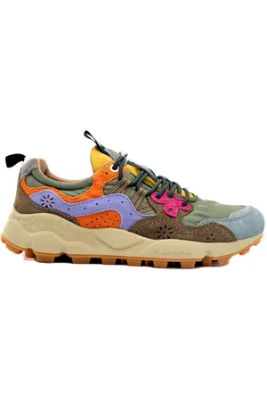 Flower Mountain Sneakers, female, , Size: 6 US Green Yamano Sneakers Fw24/25 Collection