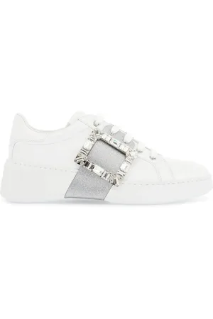 Roger Vivier Sneakers, female, , Size: 9 US Rhinestone Skate Sneakers