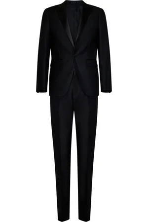 Dsquared2 Single Breasted Suits, male, , Size: M Silk Lapel Tuxedo Suit