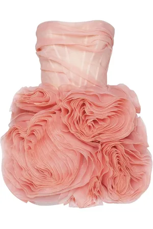 MILLÀ Appliquéd organza mini dress