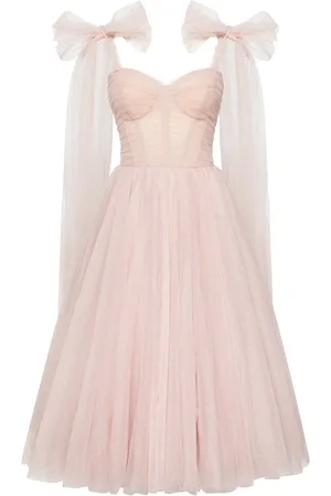 MILLÀ Sparkly off-the-shoulder tulle dress