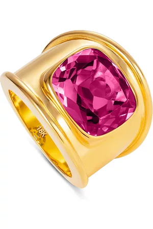Nevernot Women Gold Rings - Women's Grab n Go- My Sunshine 18K Gold Topaz Ring - - US 5 - Moda Operandi - Gifts For Her