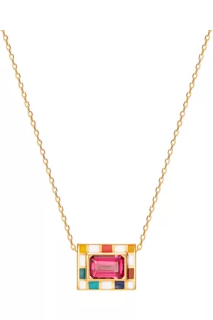 Nevernot Women Necklaces - Women's Let's Play Chess 14K Gold Topaz Necklace - - OS - Moda Operandi - Gifts For Her