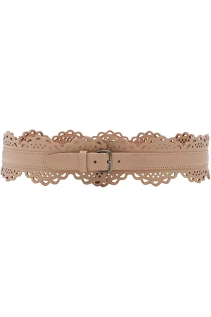 Alaïa Women Bras - Women's Bustier Leather Belt - - 65 cm - Moda Operandi