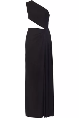 VALENTINO Women Evening Dresses & Gowns - Women's Asymmetric Silk Georgette Gown - - IT 40 - Moda Operandi