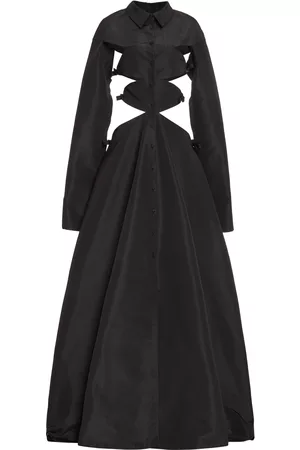 VALENTINO Women Evening Dresses & Gowns - Women's Silk Faille Cutout Gown - - IT 40 - Moda Operandi