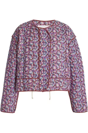 Isabel Marant Women Floral Jackets - Women's Gelio Floral Cotton Jacket - - FR 34 - Moda Operandi