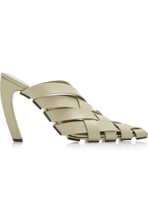 Bottega Veneta Woven Leather Mules - - IT 37 - Moda Operandi