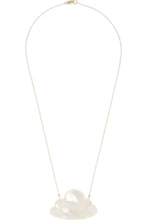 Annette Ferdinandsen Large 14K Yellow Mother Of Pearl And Diamond Necklace - - OS - Moda Operandi - Gifts For Her