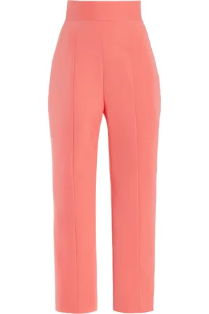 Carolina Herrera High-Waist Stretch-Wool Skinny Pants - - US 2 - Moda Operandi