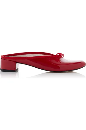Repetto Camille Patent Leather Heeled Mules - - FR 38 - Moda Operandi