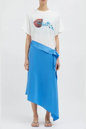 CHRISTOPHER ESBER What Ever Happened To Fun Cotton T-Shirt - - AU 14 - Moda Operandi