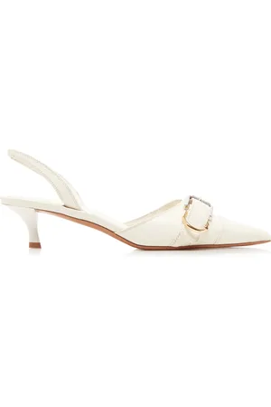 Givenchy Voyou Leather Slingback Pumps - - IT 36 - Moda Operandi