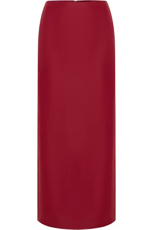 LEO LIN Exclusive Jing Silk Maxi Skirt - - AU 6 - Moda Operandi