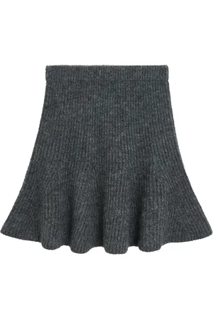By Malene Birger Dox Knit Wool-Blend Mini Circle Skirt - - XS - Moda Operandi