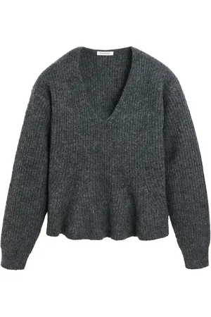 By Malene Birger Cova Flared Knit Wool-Blend Sweater - - XXS - Moda Operandi
