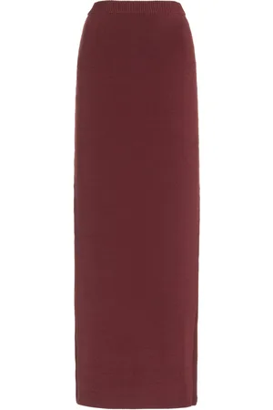 AYA MUSE Cora Cotton-Blend Maxi Skirt - - M - Moda Operandi