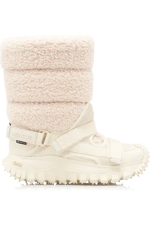 Moncler Trailgrip Eco-Shearling Ankle Boots - - IT 36 - Moda Operandi