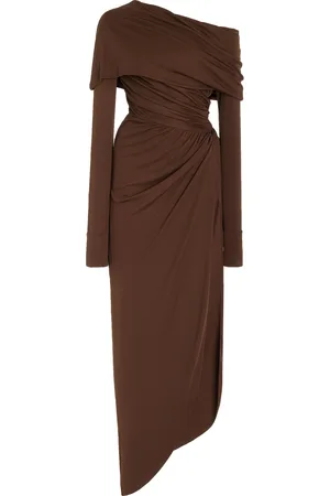 Oscar de la Renta Off-The-Shoulder Maxi Dress - - US 0 - Moda Operandi