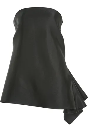 MATICEVSKI Laure Cotton-Blend Strapless Swing Top - - AU 10 - Moda Operandi