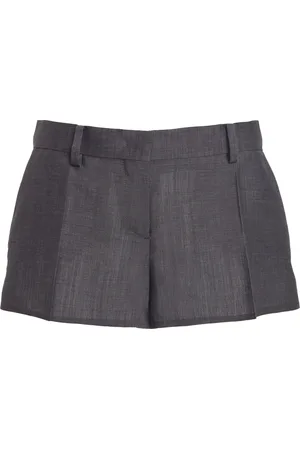 VALENTINO GARAVANI Mohair Wool Mini Shorts - - IT 36 - Moda Operandi