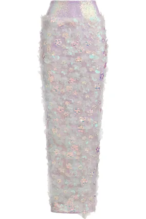 MATICEVSKI Chrysalis Sequined Maxi Skirt - - AU 10 - Moda Operandi