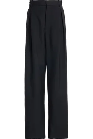 Bottega Veneta Pleated Cotton Wide-Leg Pants - - IT 36 - Moda Operandi