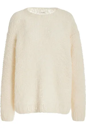 The Row Eryna Hand-Knit Alpaca-Silk Sweater - - XS - Moda Operandi