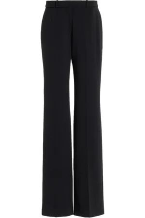 DEL CORE Slim Wool-Blend Straight-Leg Cigarette Pants - - IT 40 - Moda Operandi