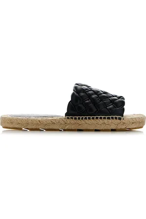 Bottega Veneta Jack Leather Espadrille Sandals - - IT 36 - Moda Operandi