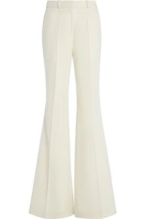 DEL CORE Flared Wool-Blend Pants - - IT 38 - Moda Operandi